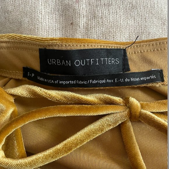 Urban Outfitters Velvet Mini Dress - Picture 3 of 3